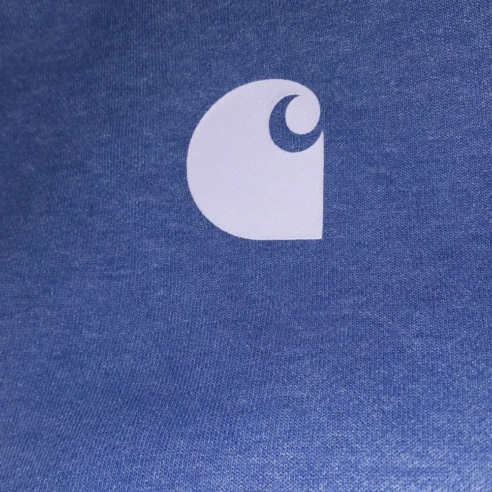 Carhartt Blue Hoodie Sweatshirt - Picture 4 of 4